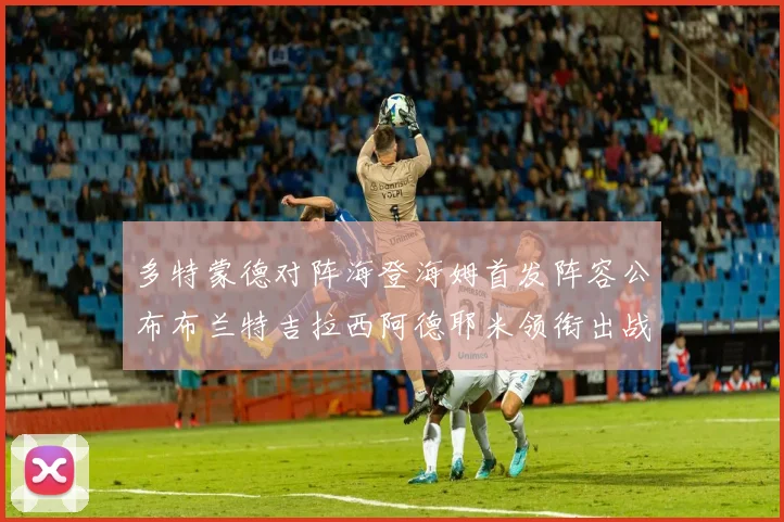 多特蒙德对阵海登海姆首发阵容公布布兰特吉拉西阿德耶米领衔出战